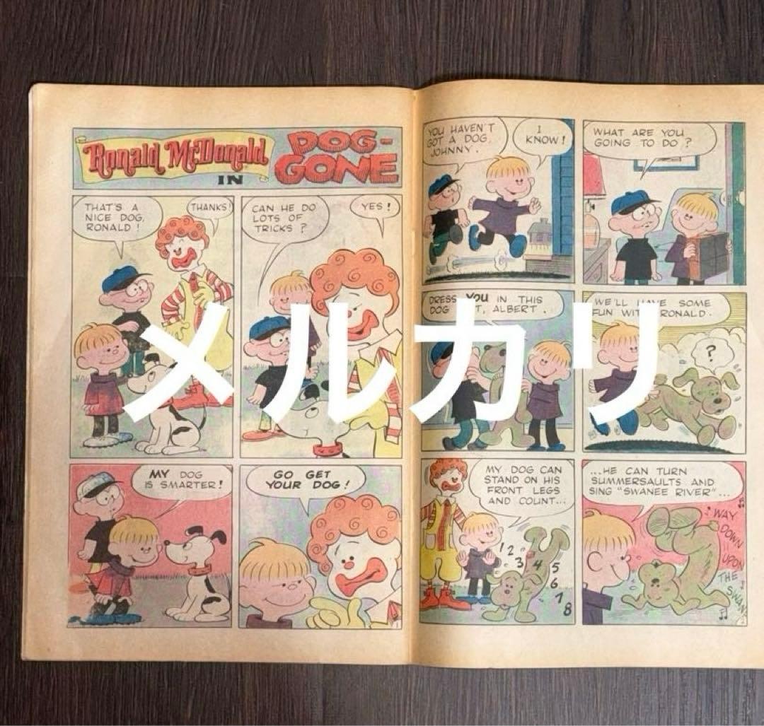 1970 ロナルド マクドナルド ヴィンテージ コミック 本 レア 1