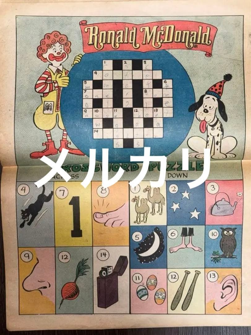 1970 ロナルド マクドナルド ヴィンテージ コミック 本 レア 1