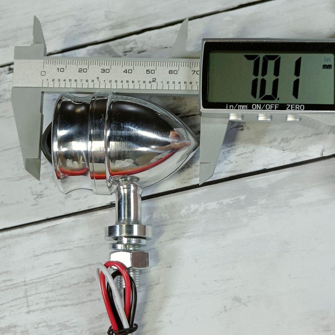 アルミ製ビンテージウインカー　クラシック　ビンテージ　レトロ 管073014