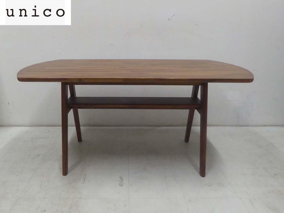 ■unico ウニコ■SWELLA スウェラ ダイニングテーブル 幅140㎝