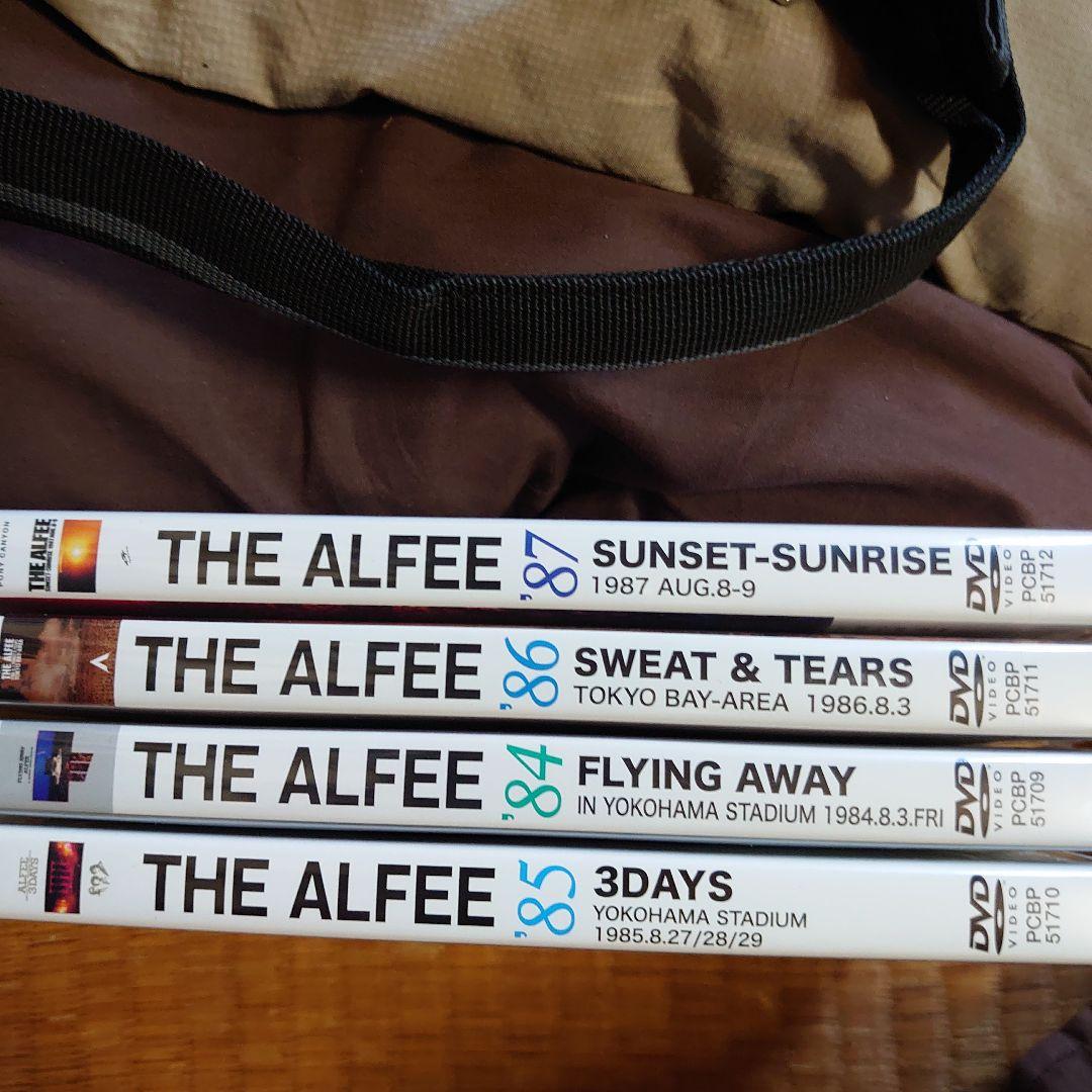 THE ALFEE 1984 85 86 87 年ライブDVD四枚セット