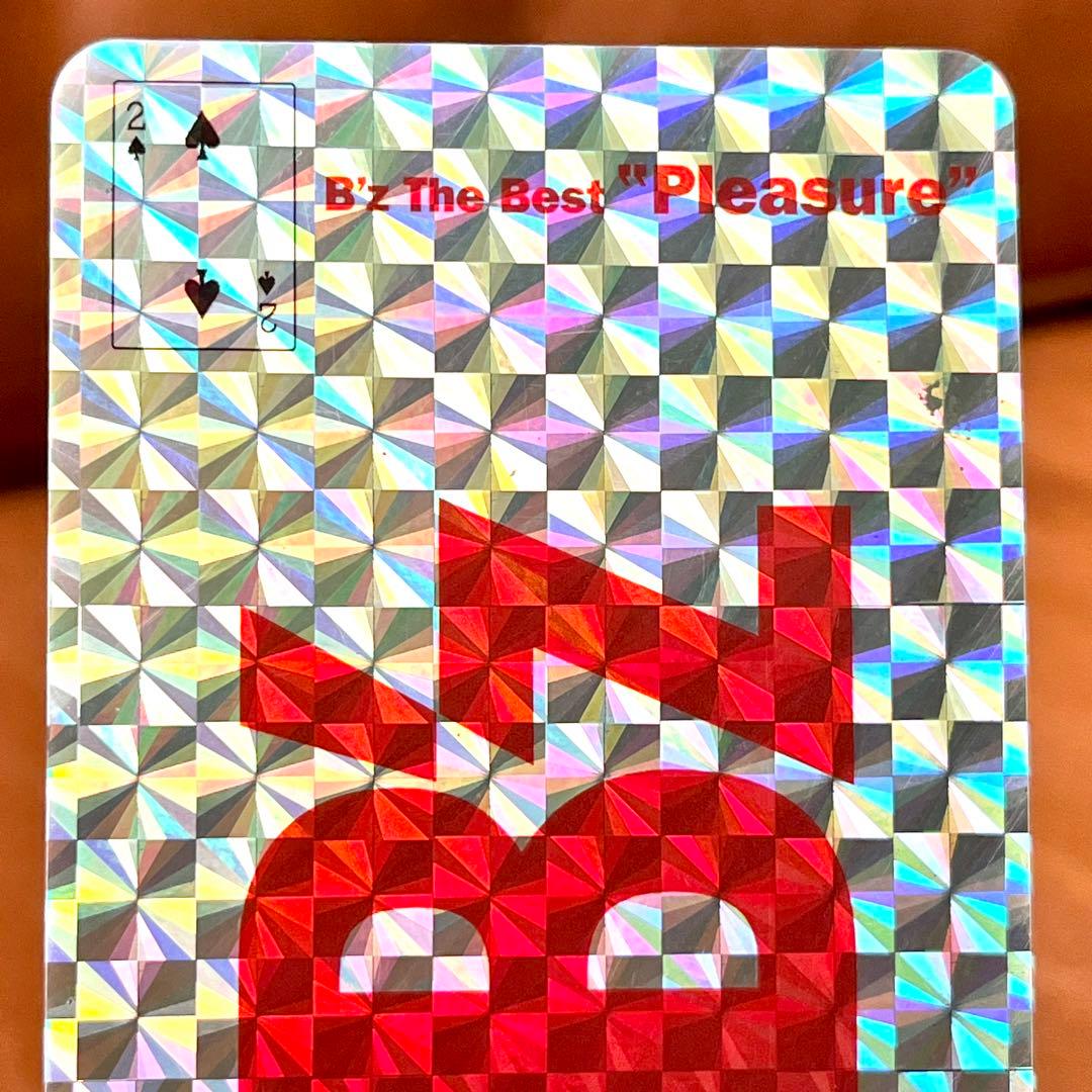 B'z トランプ 14枚セット ホログラム Pleasure 特典品 コンプ