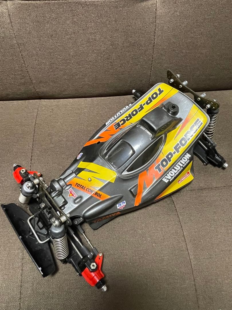 明日まで値下げ！【ラジコン】引退品トップフォースEVO （タミヤ）他.パーツ多数