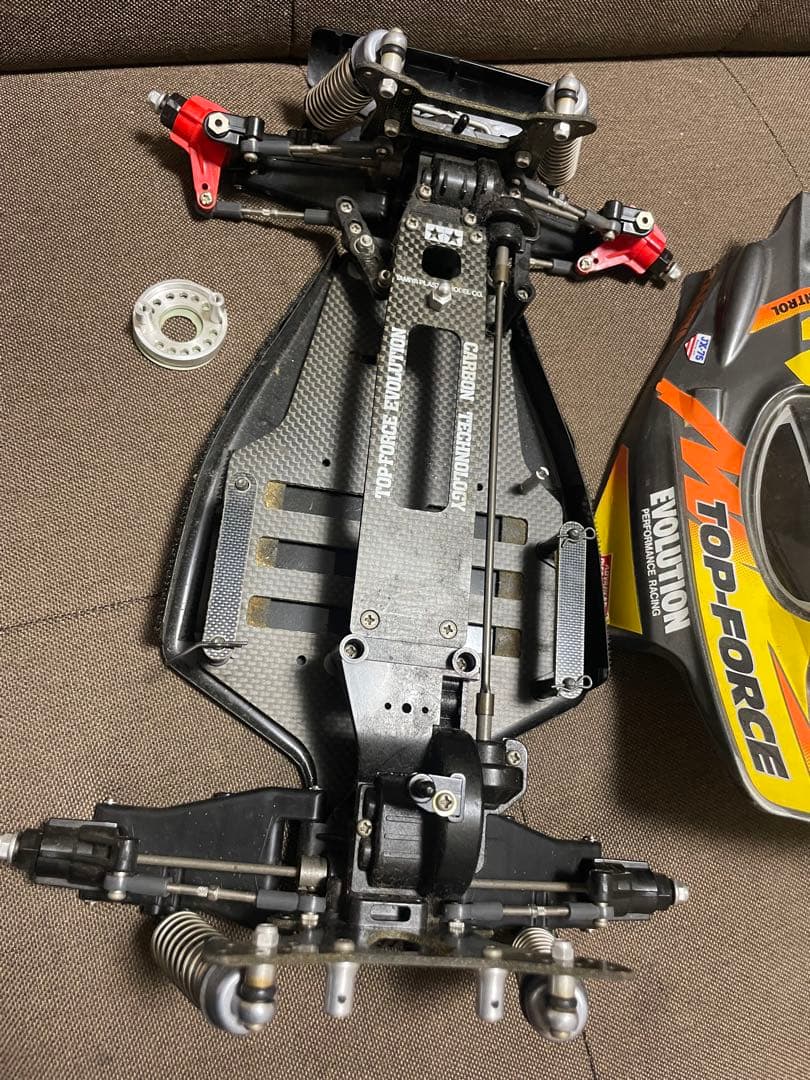 明日まで値下げ！【ラジコン】引退品トップフォースEVO （タミヤ）他.パーツ多数