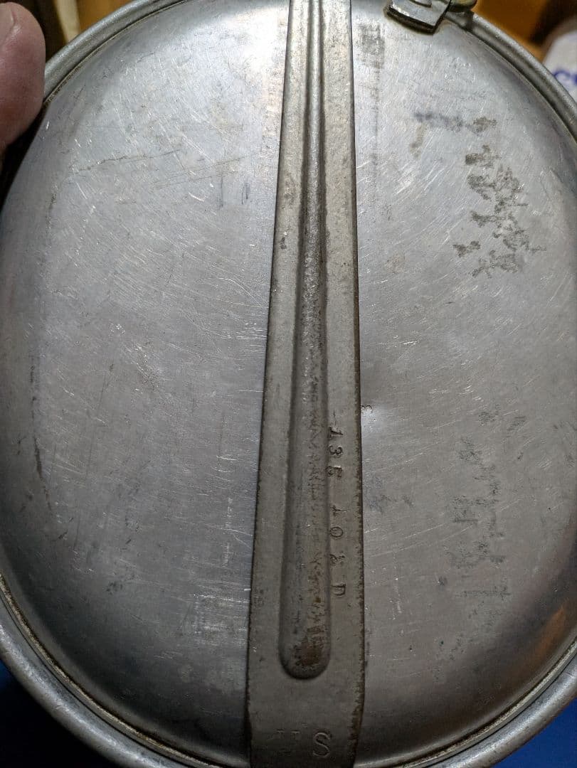 第二次世界大戦 米軍 M1910 USメスキット 1918年　軍幕　飯盒