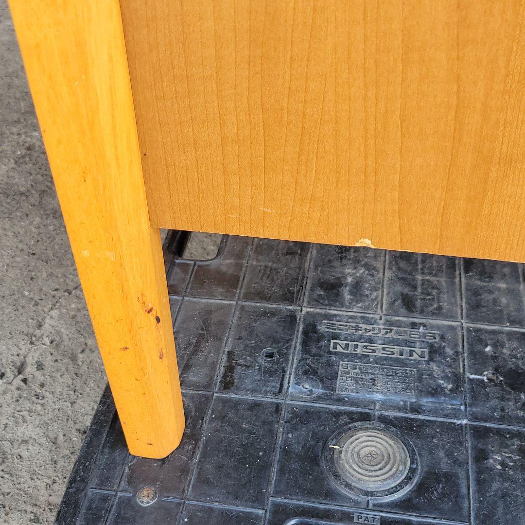 maruni マルニ木工 電話台 FAX台 キャビネット 収納付き 幅61cm