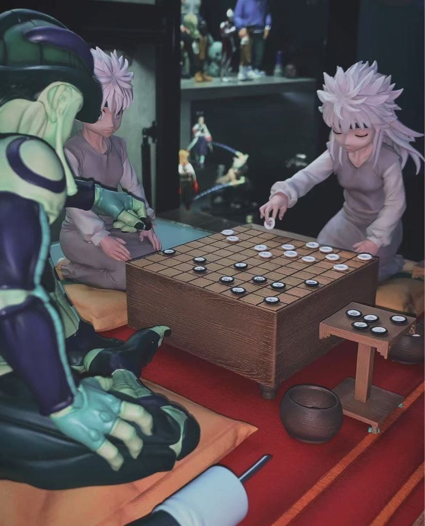 ハンター×ハンターHUNTERFAN STUDIOメルエム コムギ軍儀フィギュア