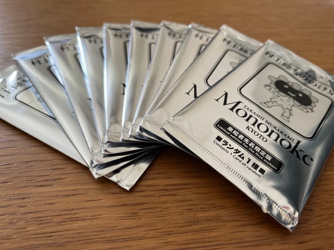 村上隆もののけ京都　来場者限定カード10パック　ふるさと納税　カイカイキキ