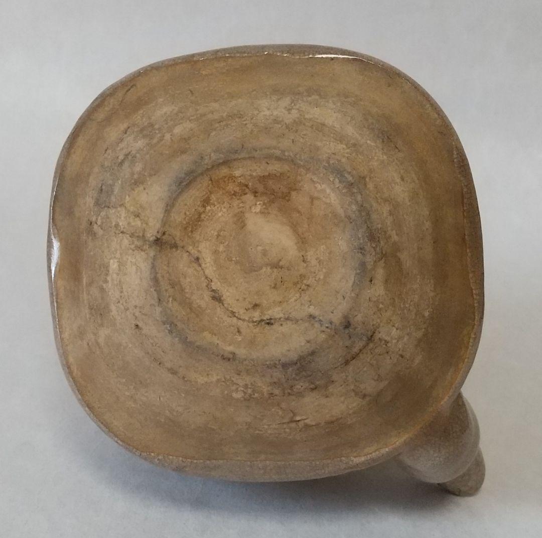 萩焼 水指し 松綠