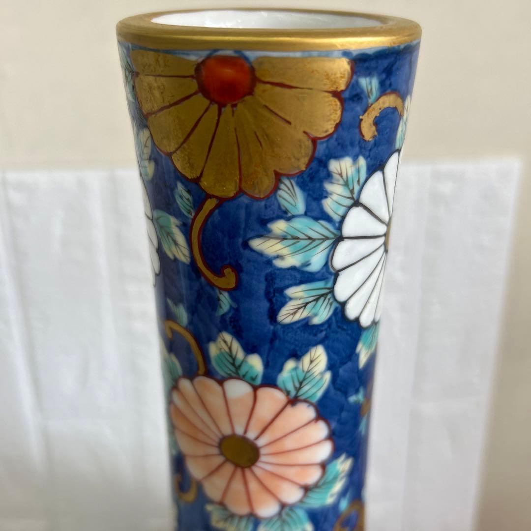 陶芸日展作家　藤井朱明作　有田焼 朱明窯 飾壺 高さ約90cm