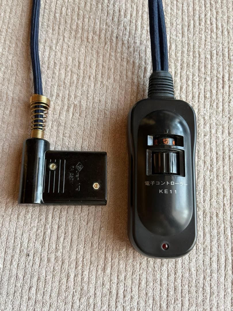 正方形こたつテーブル ヒーターと手元コントローラー付き