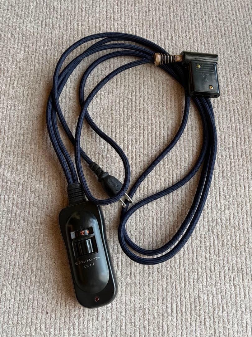 正方形こたつテーブル ヒーターと手元コントローラー付き