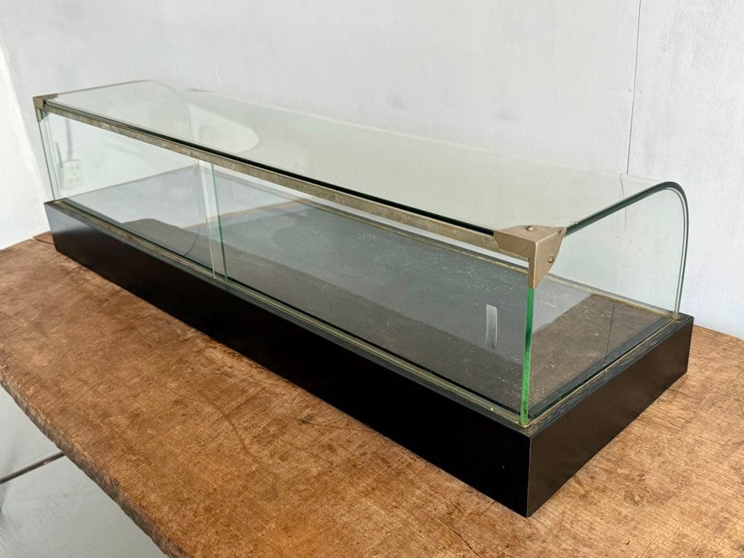 ラウンド ガラスショーケース ディスプレイケース ジュエリーケース ヴィンテージ