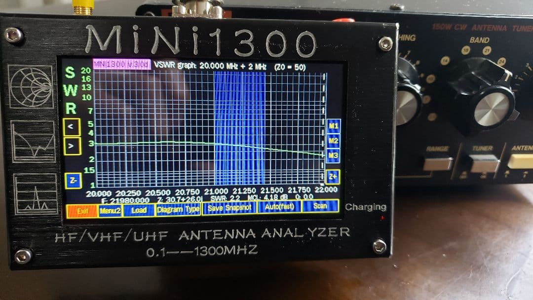DAIWAアンテナチューナー CNW-319Ⅱ (3.5～50MHz)