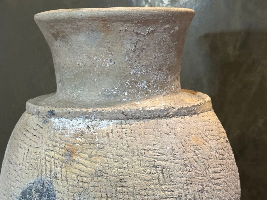 土器骨董　壺　遺跡出土品? 最終価格