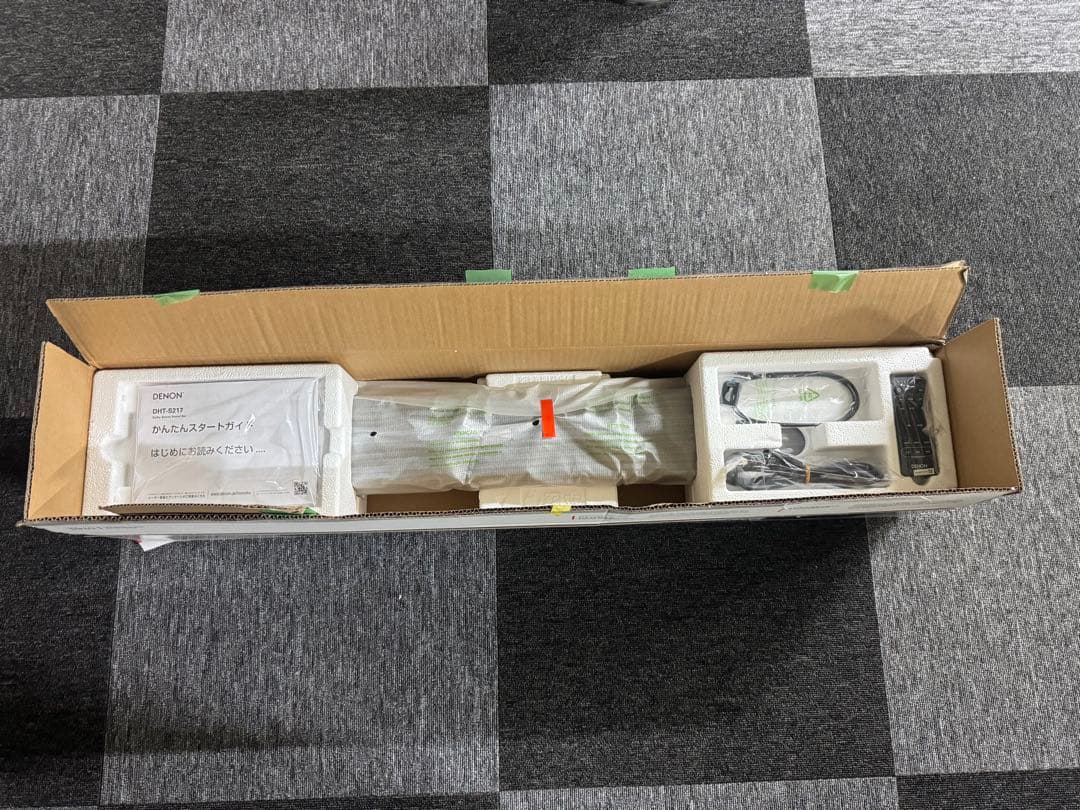 【美品】DENON DHT-S217 サウンドバー デノン　2022年製