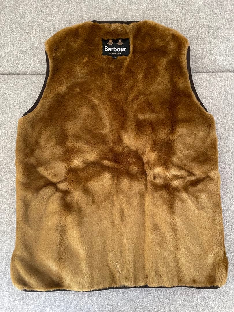 barbour ファーライナーインナーベスト40