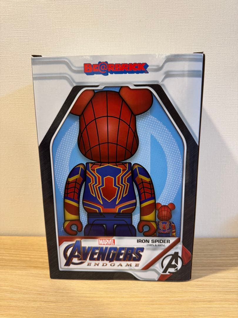 BE@RBRICK アイアンスパイダー400% 100% ベアブリック