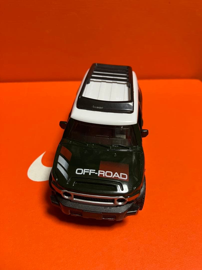 4台セット fjクルーザー cruiser SUV ミニカー ルーフラック付き