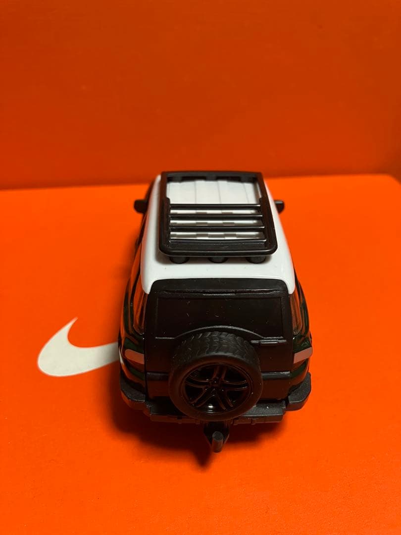 4台セット fjクルーザー cruiser SUV ミニカー ルーフラック付き