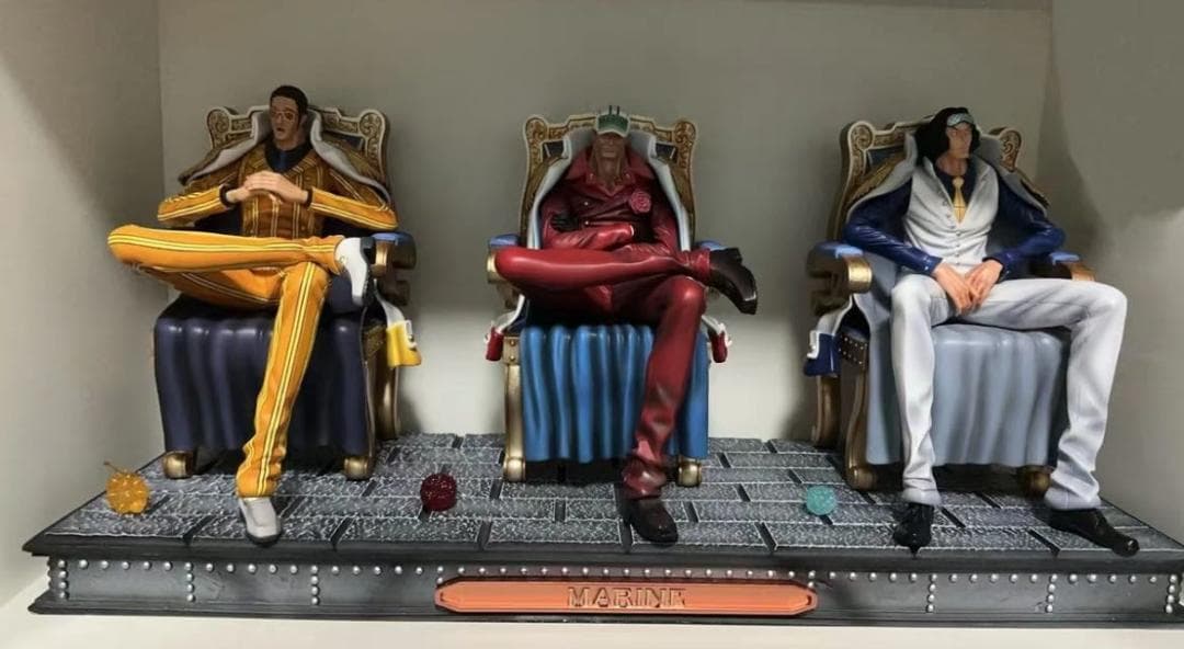 ワンピースBT 赤犬 黄猿 クザン ガレージキット ガレキ スタチューフィギュア