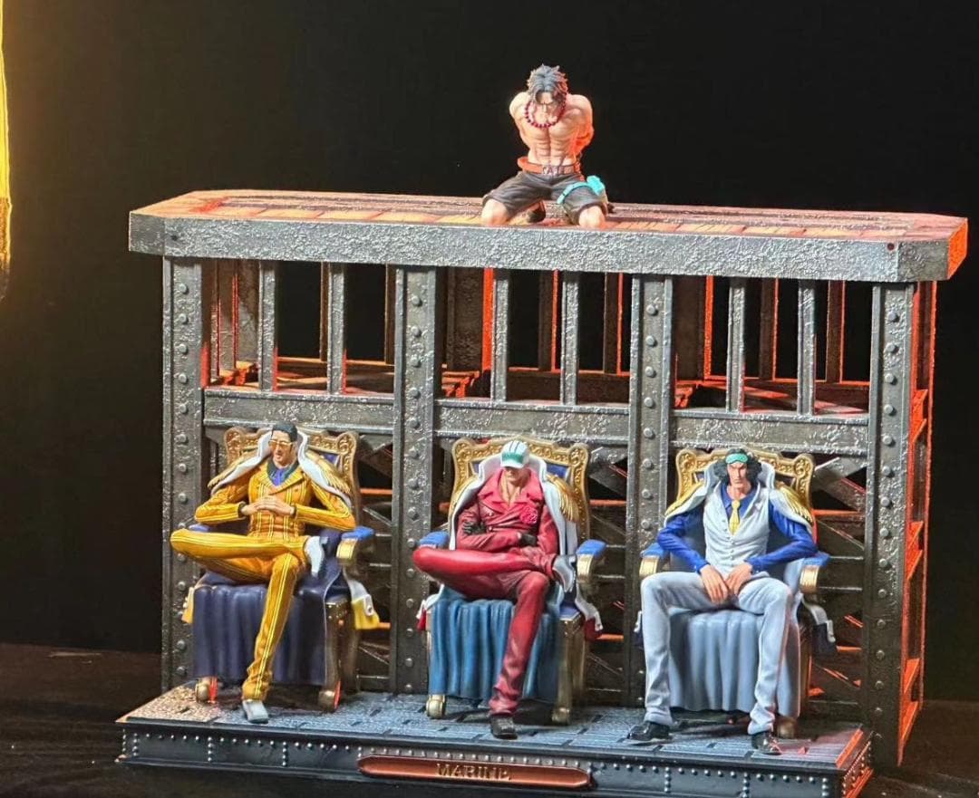 ワンピースBT 赤犬 黄猿 クザン ガレージキット ガレキ スタチューフィギュア