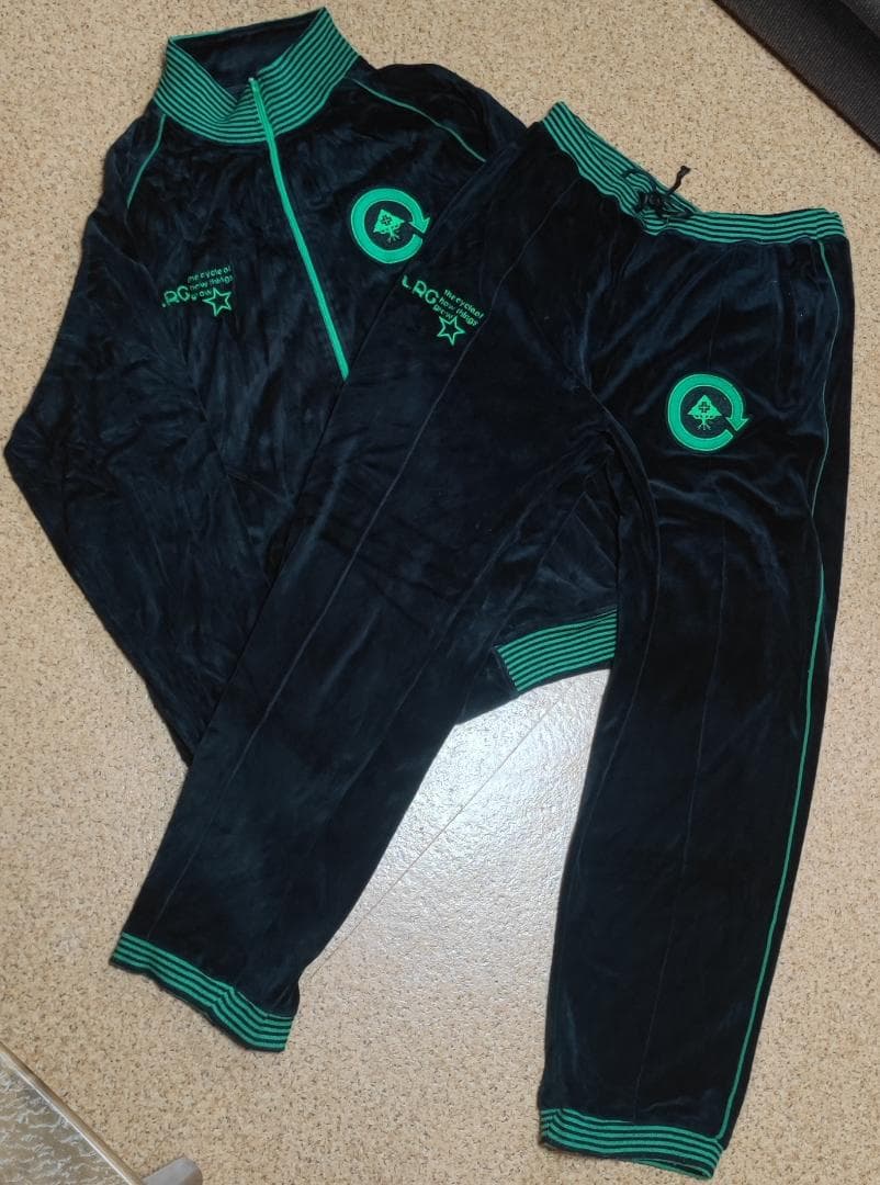 LRG ベロアセットアップ サイズXL