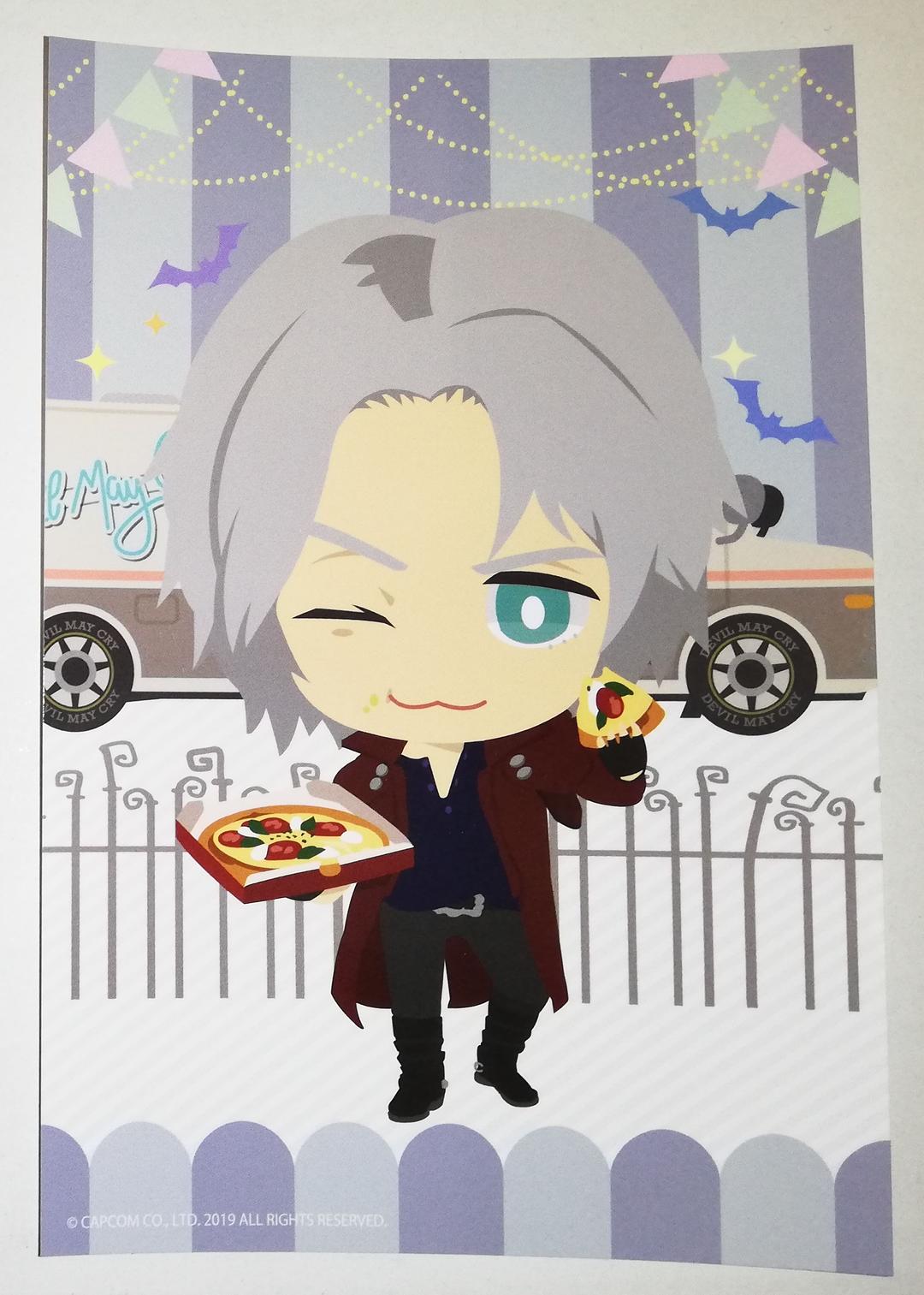 デビルメイクライ ダンテ SD ポストカード 特典 カプコンカフェ 1弾