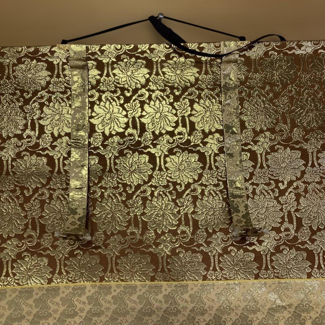 未使用　四国八十八ヶ所巡礼 掛け軸 箱付き　朱印コンプリート済み　縦約195cm