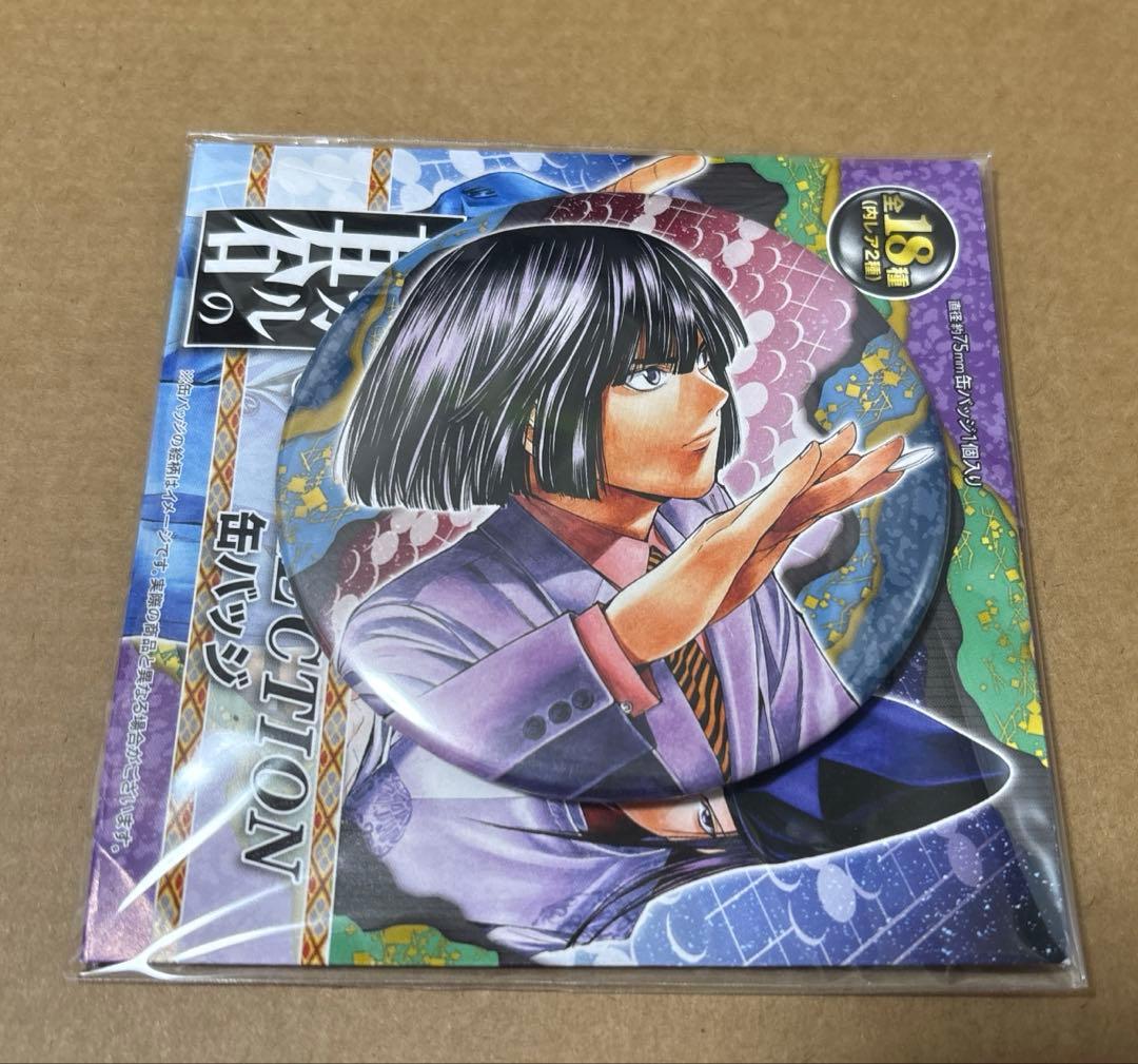 ヒカルの碁 コレクション缶バッジ 小畑健展 塔矢アキラ