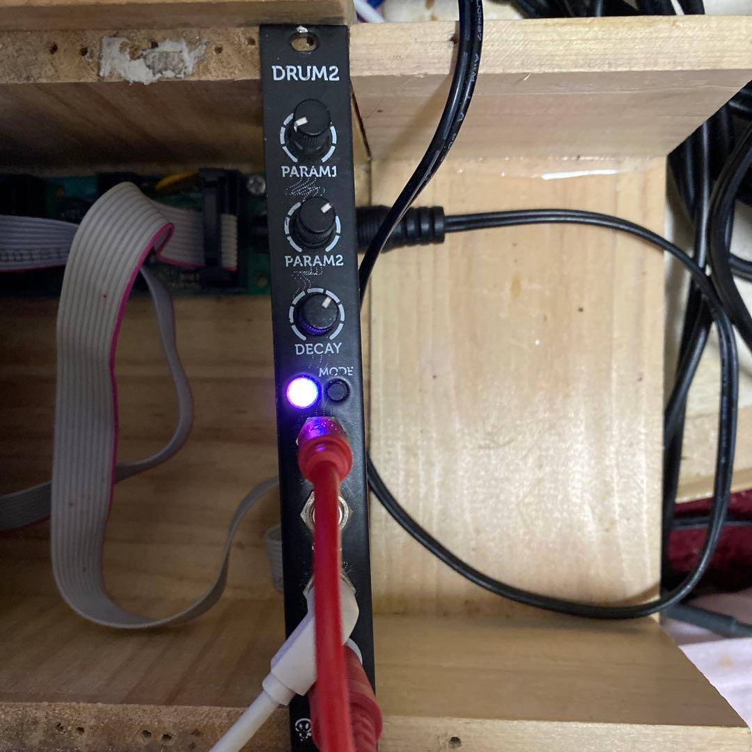 モジュラーシンセ　Pico DRUM2 ドラムモジュール