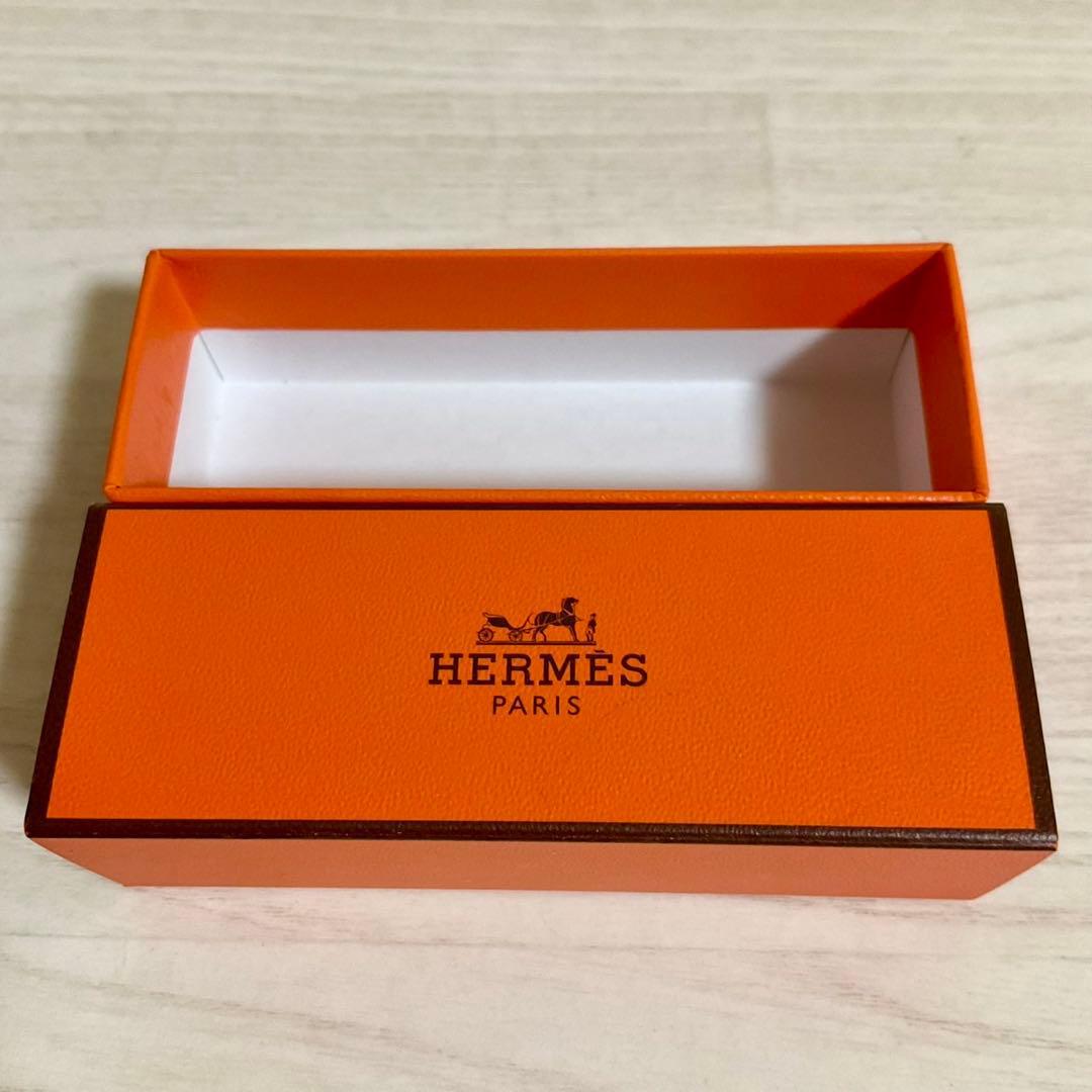 HERMES エルメス リップケース カバー 箱付き レザー ルージュH