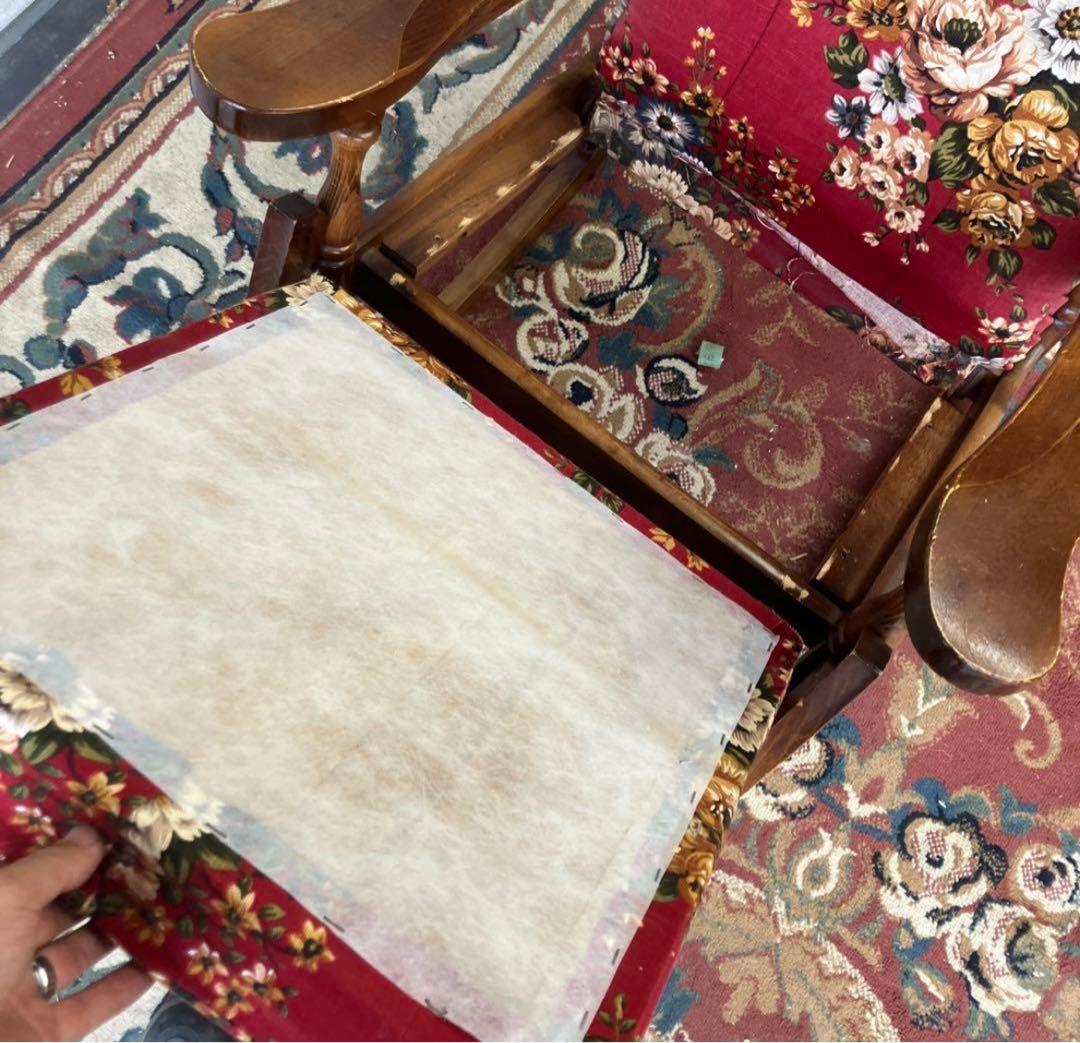 Mitsukoリンク 昭和レトロ 東洋ファニチア ヴィンテージ 花柄