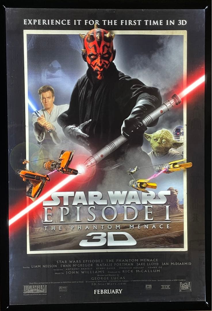 スターウォーズ　エピソード1 ファントム・メナス　ポスター