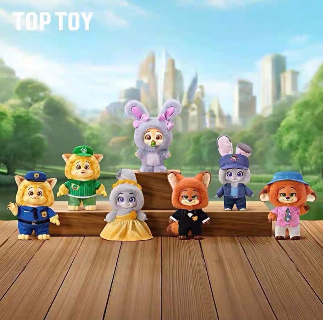TOPTOY 新作ズートピア2 ぬいぐるみペンダント 1ボックス(6個入り)