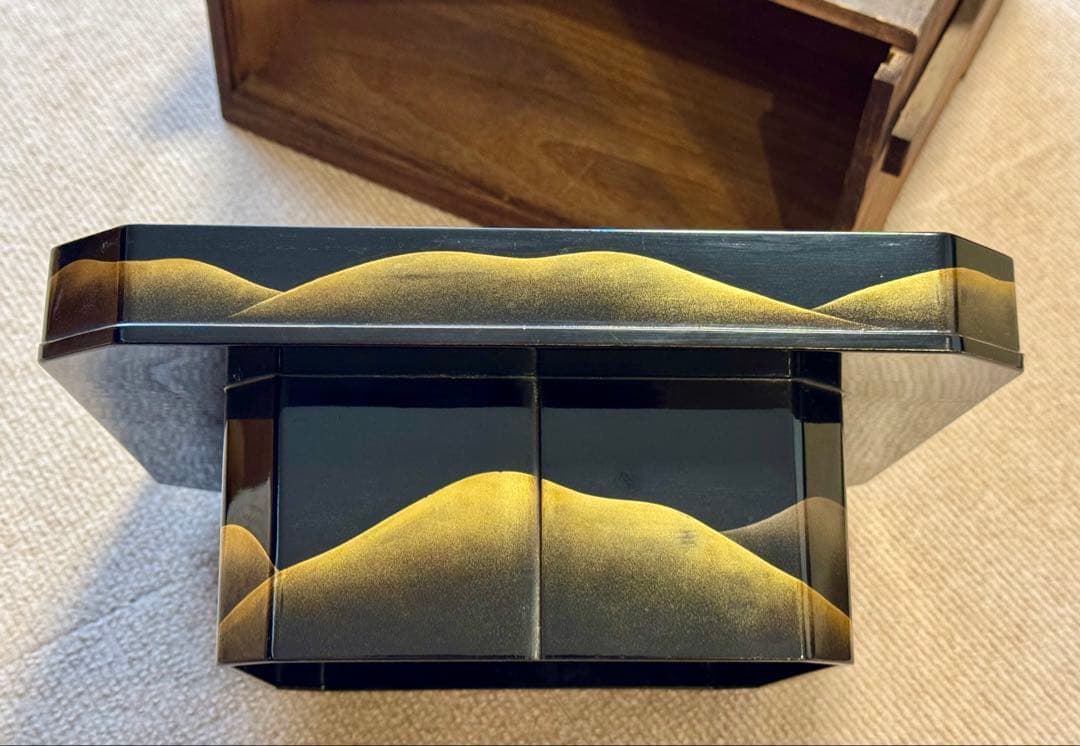 輪島塗 漆工芸品（盆／菓子盆・飾り盆） 蒔絵（まきえ）漆塗り食膳