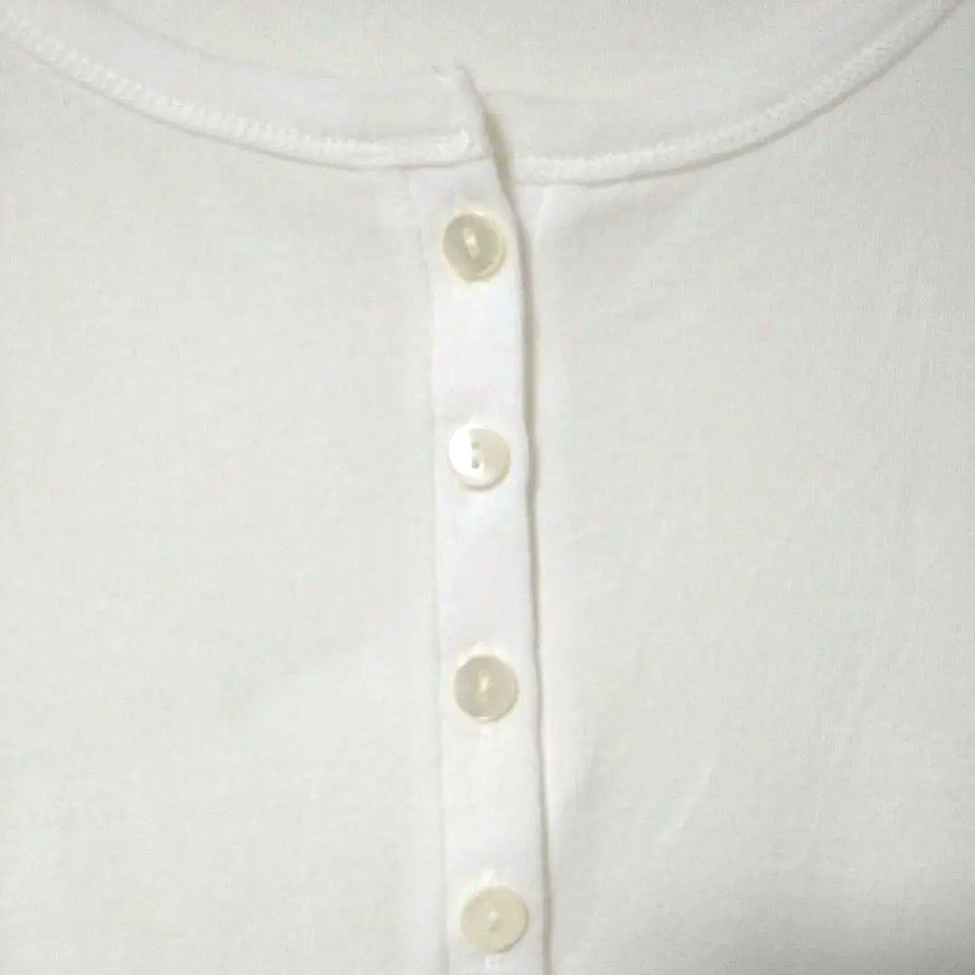 ETRE TOKYO ヘンリーネックエアリータンクトップ　ホワイト