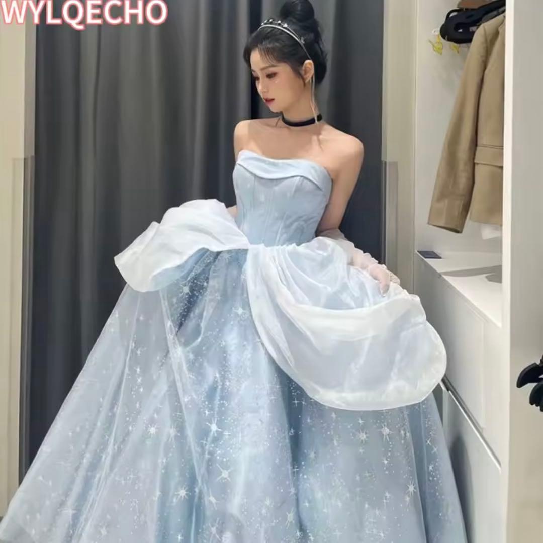 【月末まで期間限定値下げ】シンデレラ 水色 ドレス 仮装 ディズニー