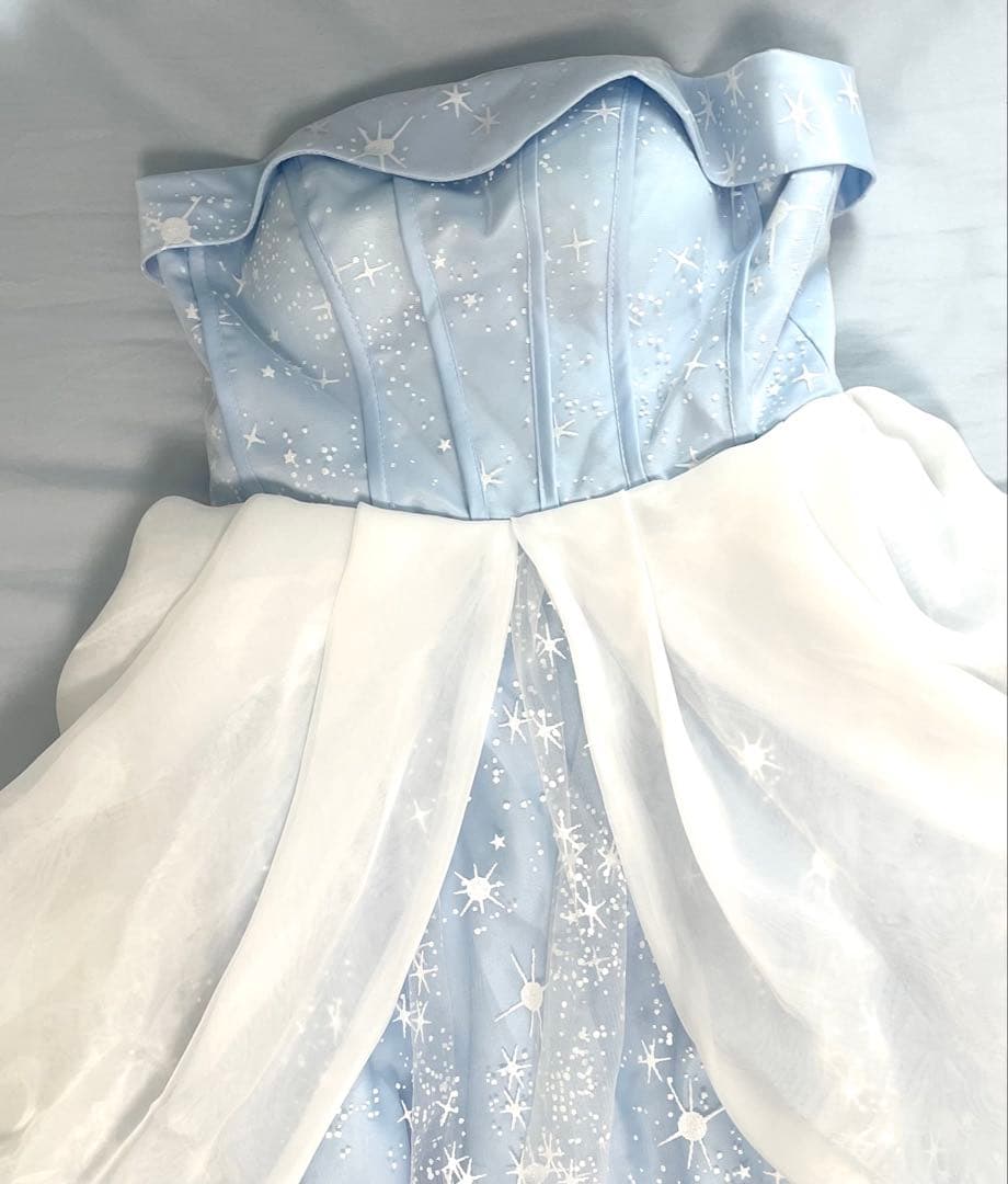 【月末まで期間限定値下げ】シンデレラ 水色 ドレス 仮装 ディズニー