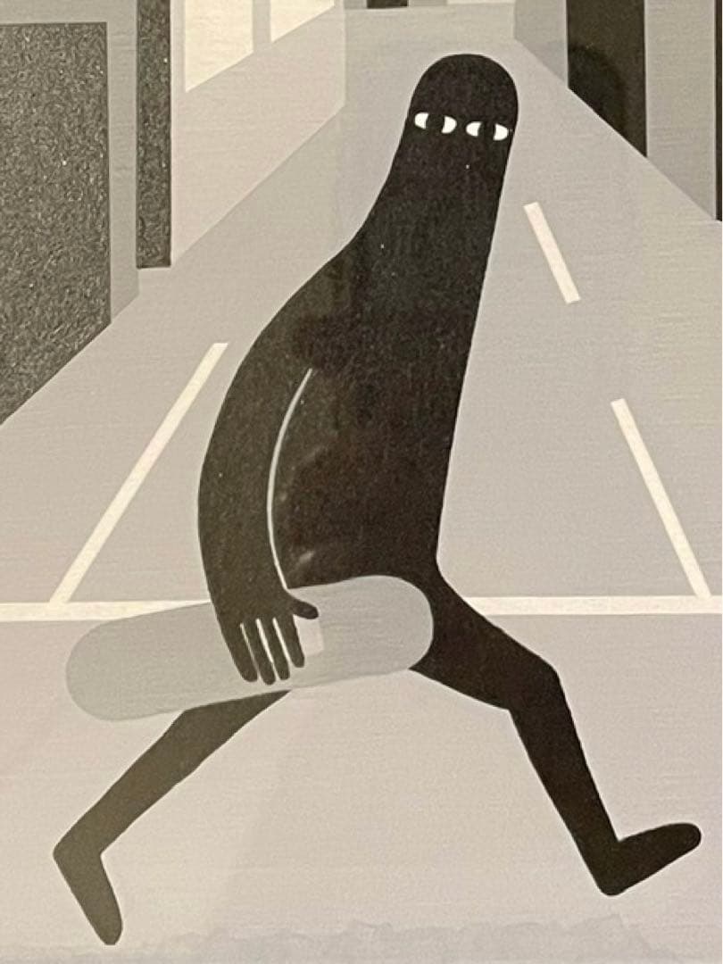 Ly painter 額装込み　　　　Kaws kyne 村上隆　奈良美智