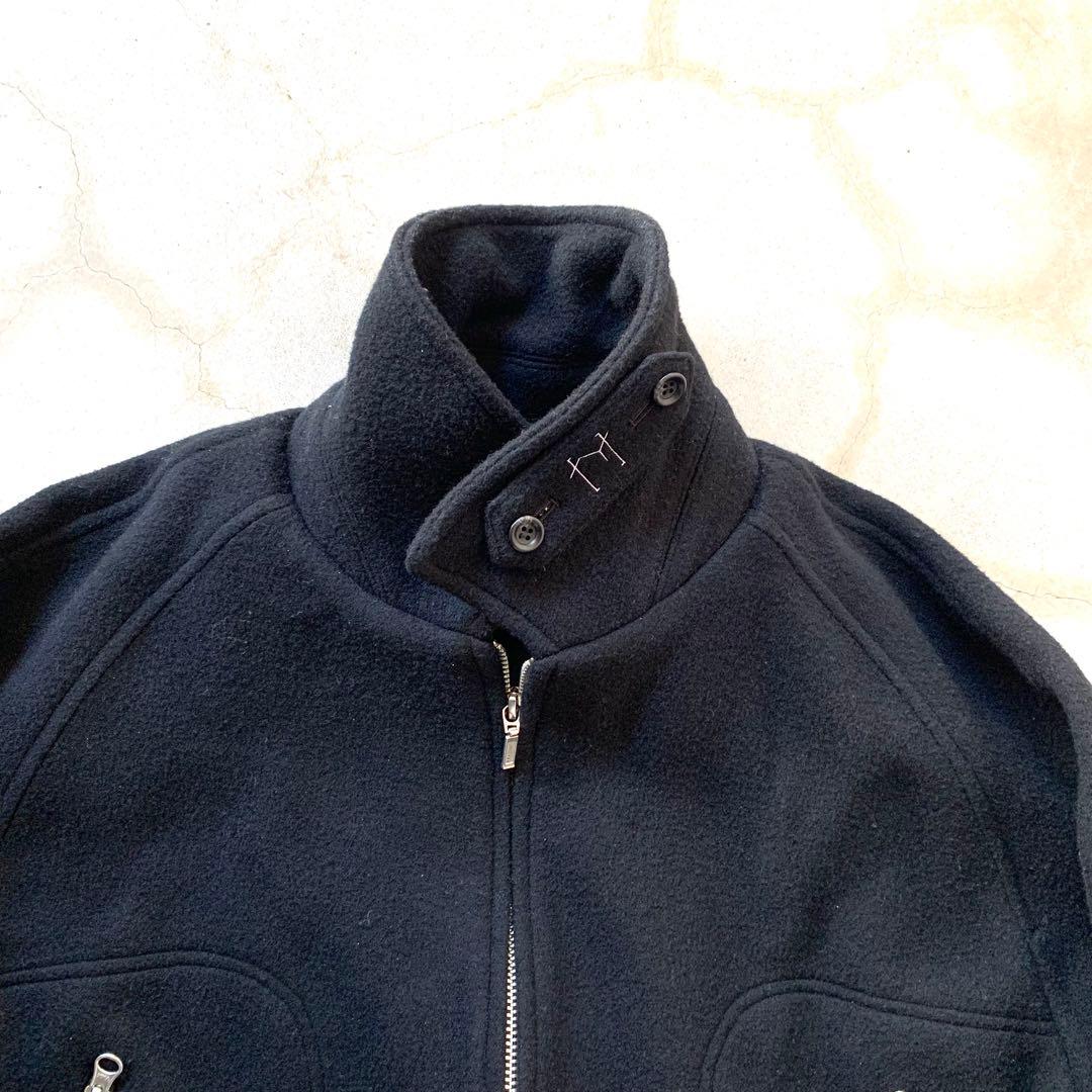 ジャケット・アウター CABARET POVAL Plush Wool Jacket (Black)