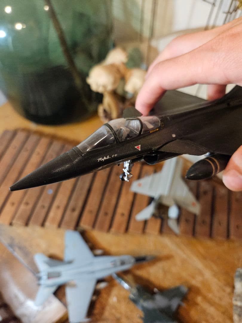 模型　プラモデル　飛行機　戦闘機　ハリアー　ホーネット　ダッソー　フォックスバッ