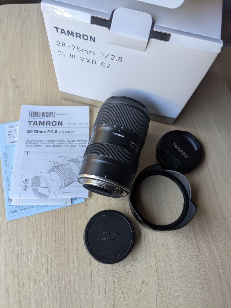TAMRON 28-75mm F/2.8 Di III VXD G2 ニコンZ