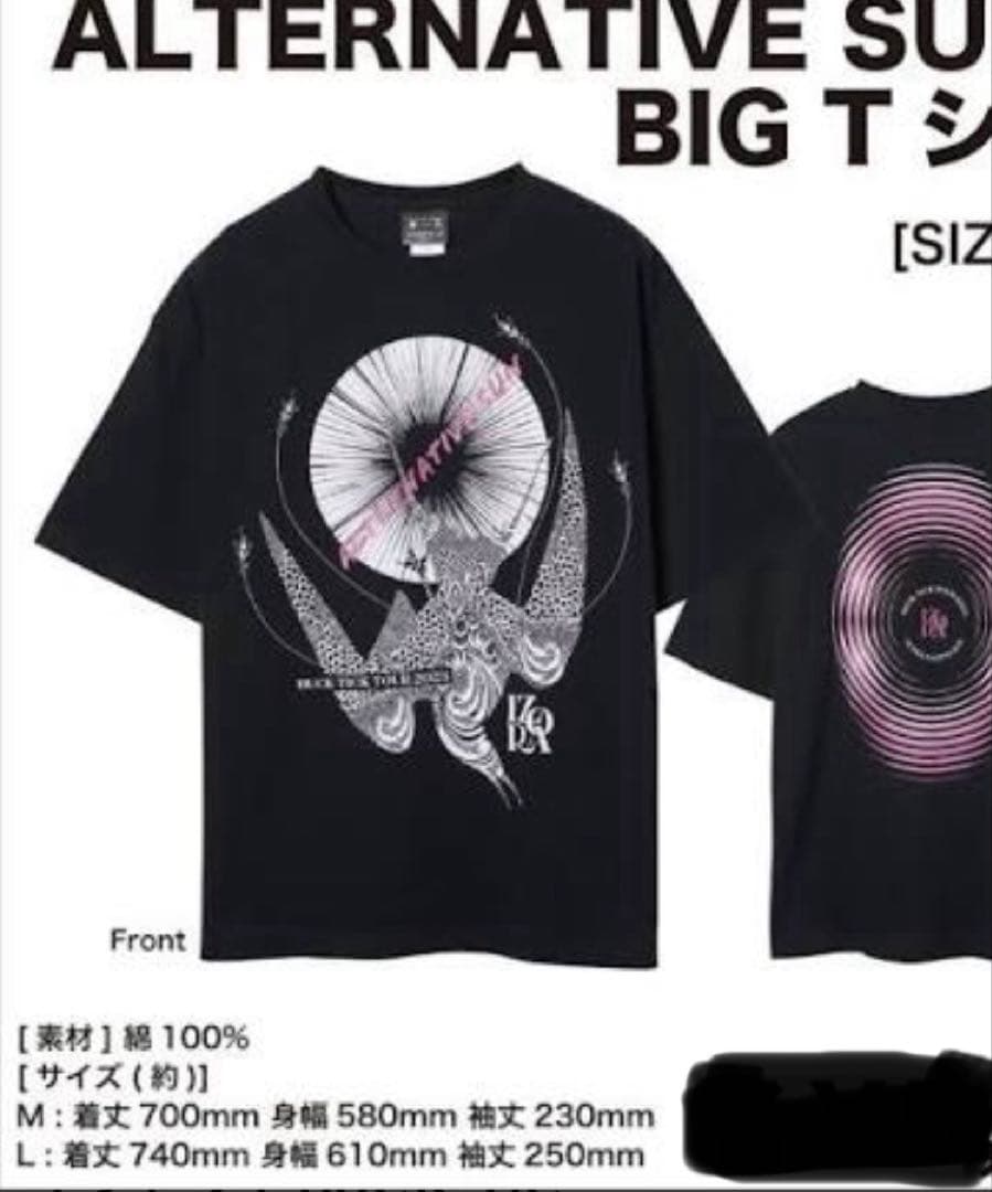 BUCK-TICK BIG Tシャツ L 異空 ALTERNATIVE SUN