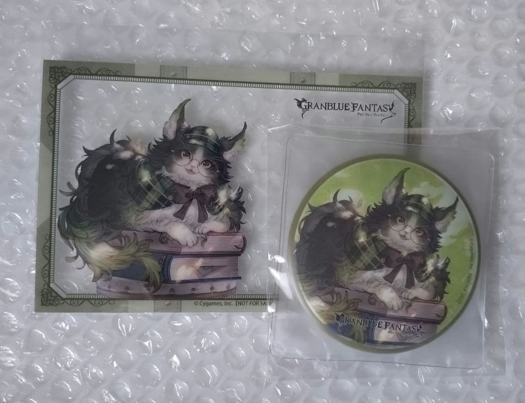 あ*や様 グラブル　イーウィヤ　缶ミラー、クリアシート