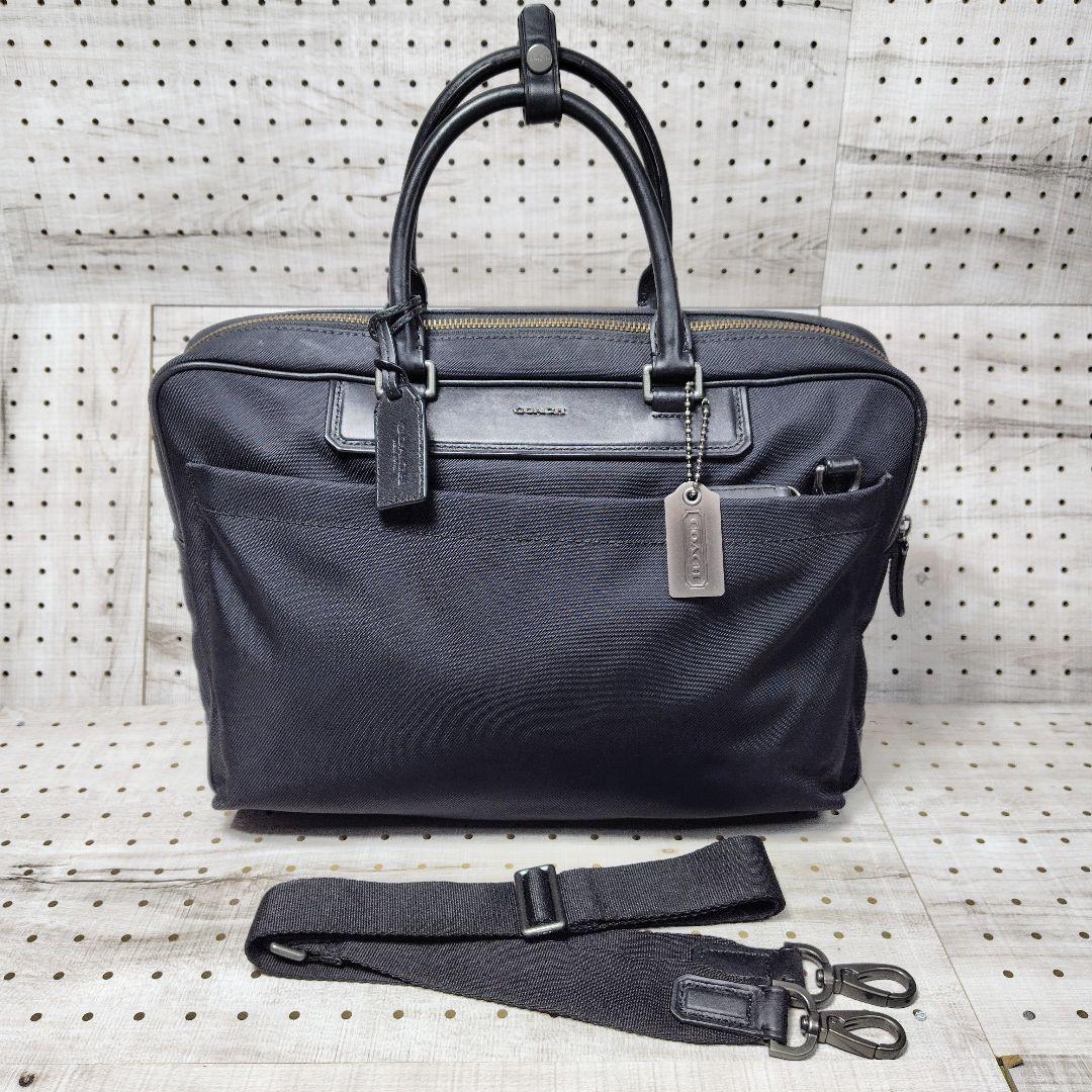 COACH クロスビー F70636 ナイロン 2WAY 廃盤 ビジネスバッグ用