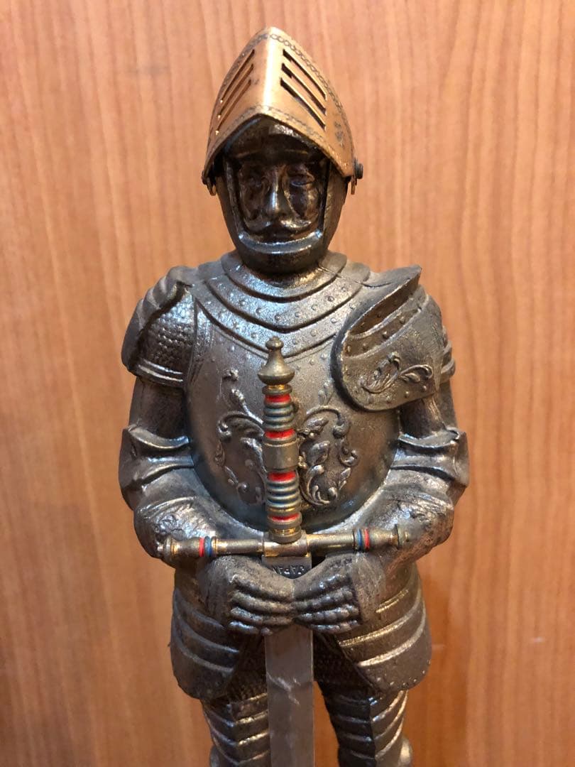 ナイト ニッカ 鎧 兜 甲冑 西洋 騎士 アンティーク 洋風 彫像 置物 レトロ