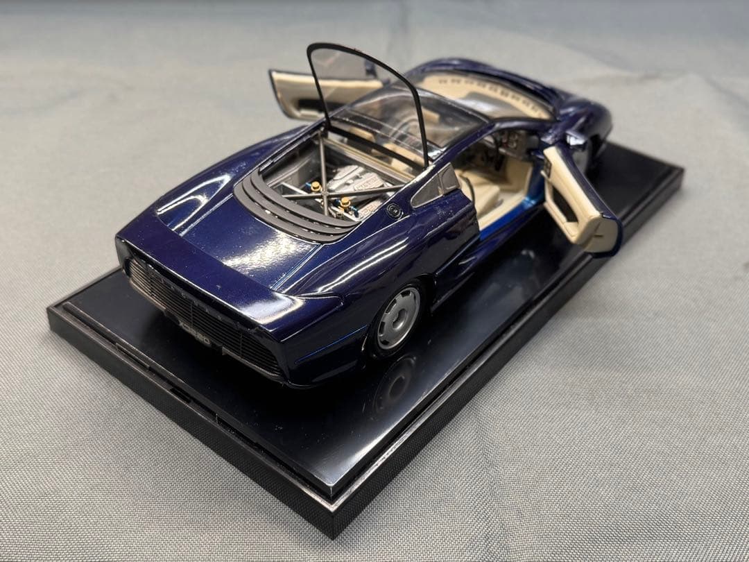 Jaguarジャガー XJ220 blue 1/18 ミニカー