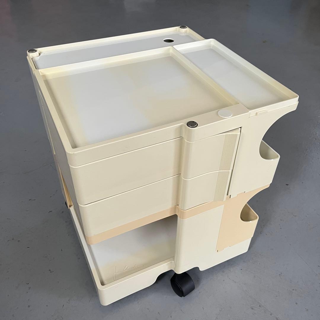 【正規品】B-LINE/ボビーワゴン 2段トレイ ホワイト ジョエ・コロンボ