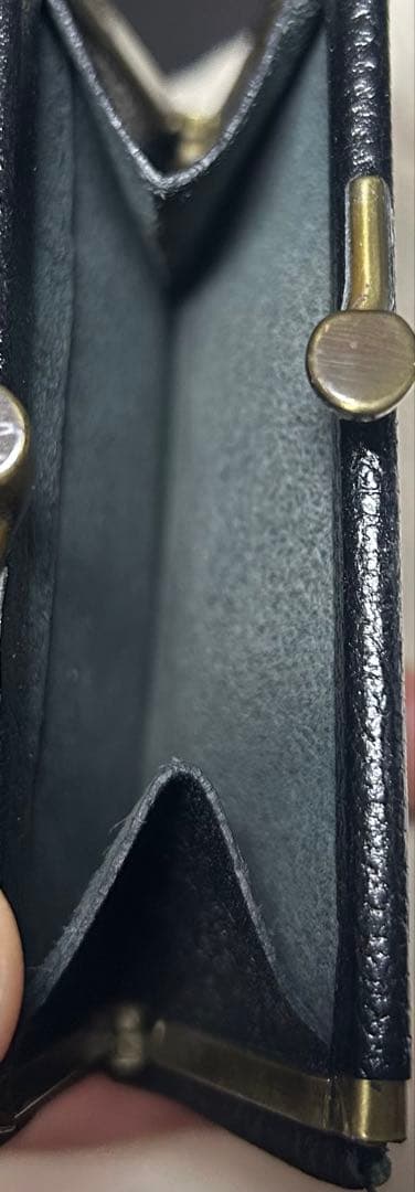 【使用感なし　美品】イルビゾンテ　がま口折り財布　54202309640